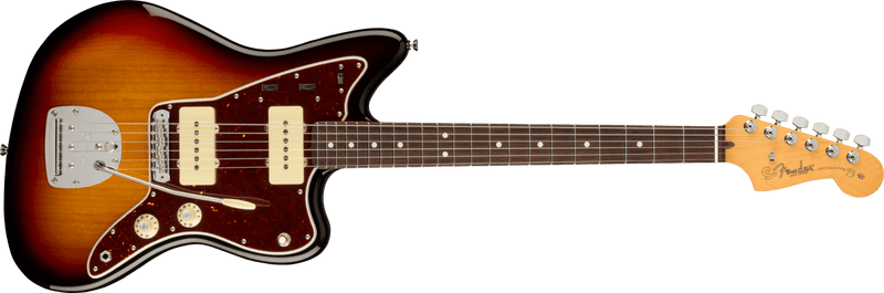 Load image into gallery viewer, Electric guitar, "Jazzmaster American Professional II", rosewood fingerboard. 3-Color "Sunburst" with Deluxe Case