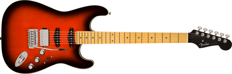 Load image into gallery viewer, Electric guitar, "AERODYNE SPECIAL STRATOCASTER® HSS", maple fingerboard, "Hot Rod Burst", with Deluxe softshell case