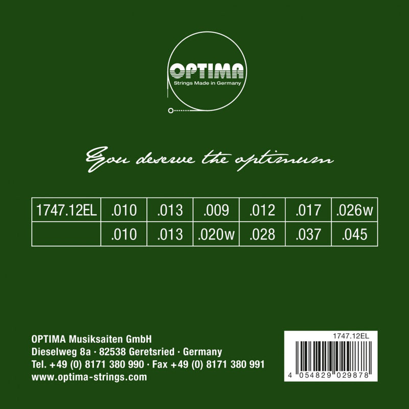 Chargez l'image dans la visionneuse de la galerie, Cordes pour guitare acoustique 12 cordes en or 24K 10-45