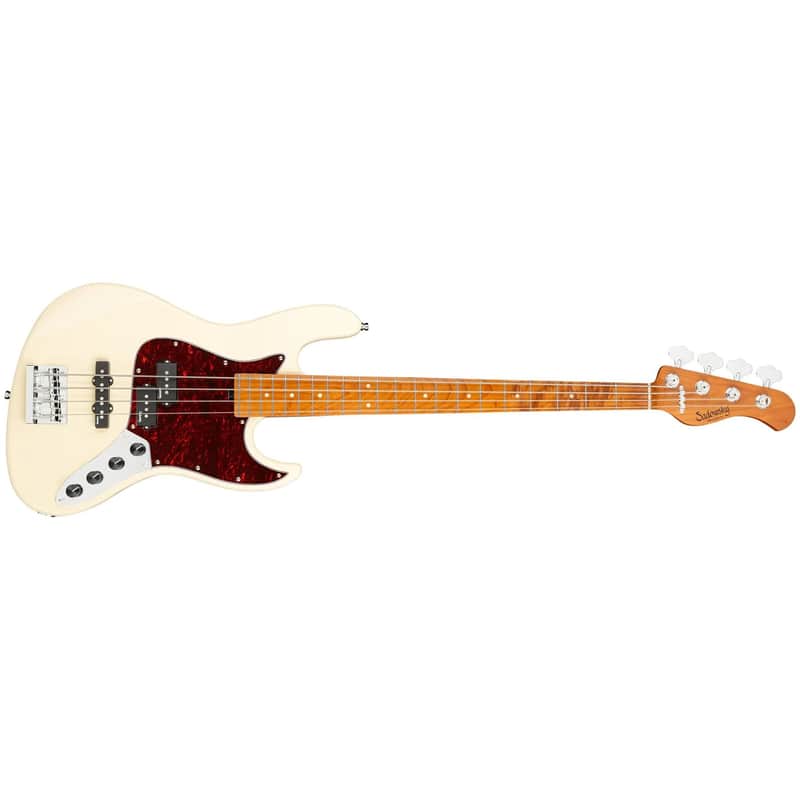 Load image into gallery viewer, Basse Sadowsky MetroExpress 21-Fret Hybrid P/J Bass,4 cordes,touche Pau Ferro, fini:”Solid Olympic White High Polish’ avec étui