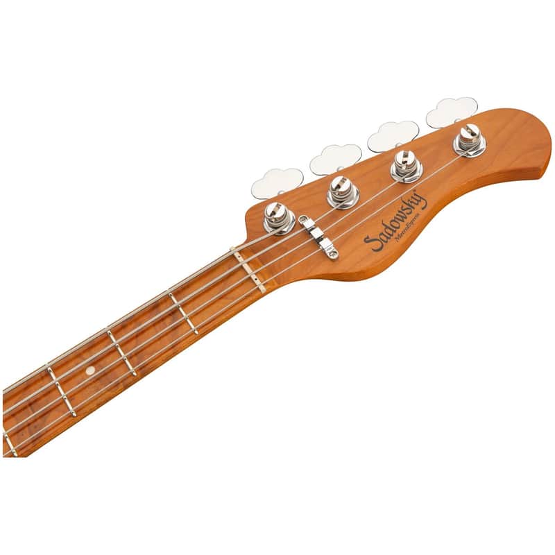 Load image into gallery viewer, Basse Sadowsky MetroExpress 21-Fret Hybrid P/J Bass,4 cordes,touche Pau Ferro, fini:”Solid Olympic White High Polish’ avec étui