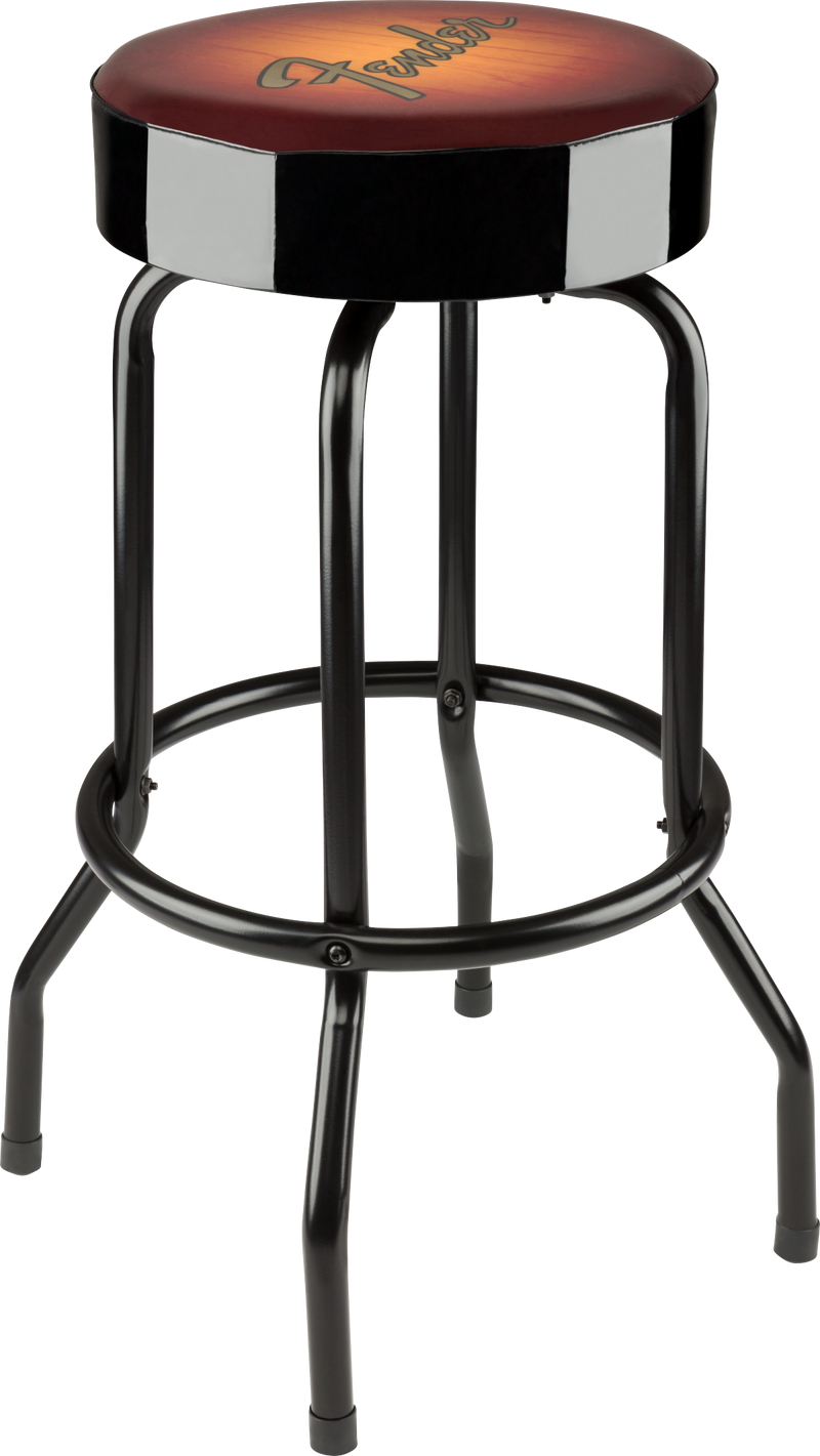 Chargez l'image dans la visionneuse de la galerie, Tabouret 30” Sunburst avec logo Fender