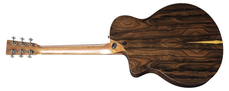 Load image into gallery viewer, SC-13E Special guitar. acc/elec road series “sure align”, spruce top/ziricote lam rear side. finished sat.