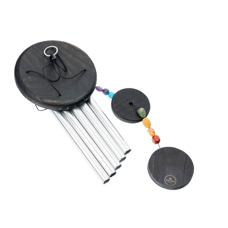 Chargez l'image dans la visionneuse de la galerie, MEINL SONIC ENERGY / CMC25S / Carillon de méditation Chakra, 25" / 64 cm, 432 Hz, Argent