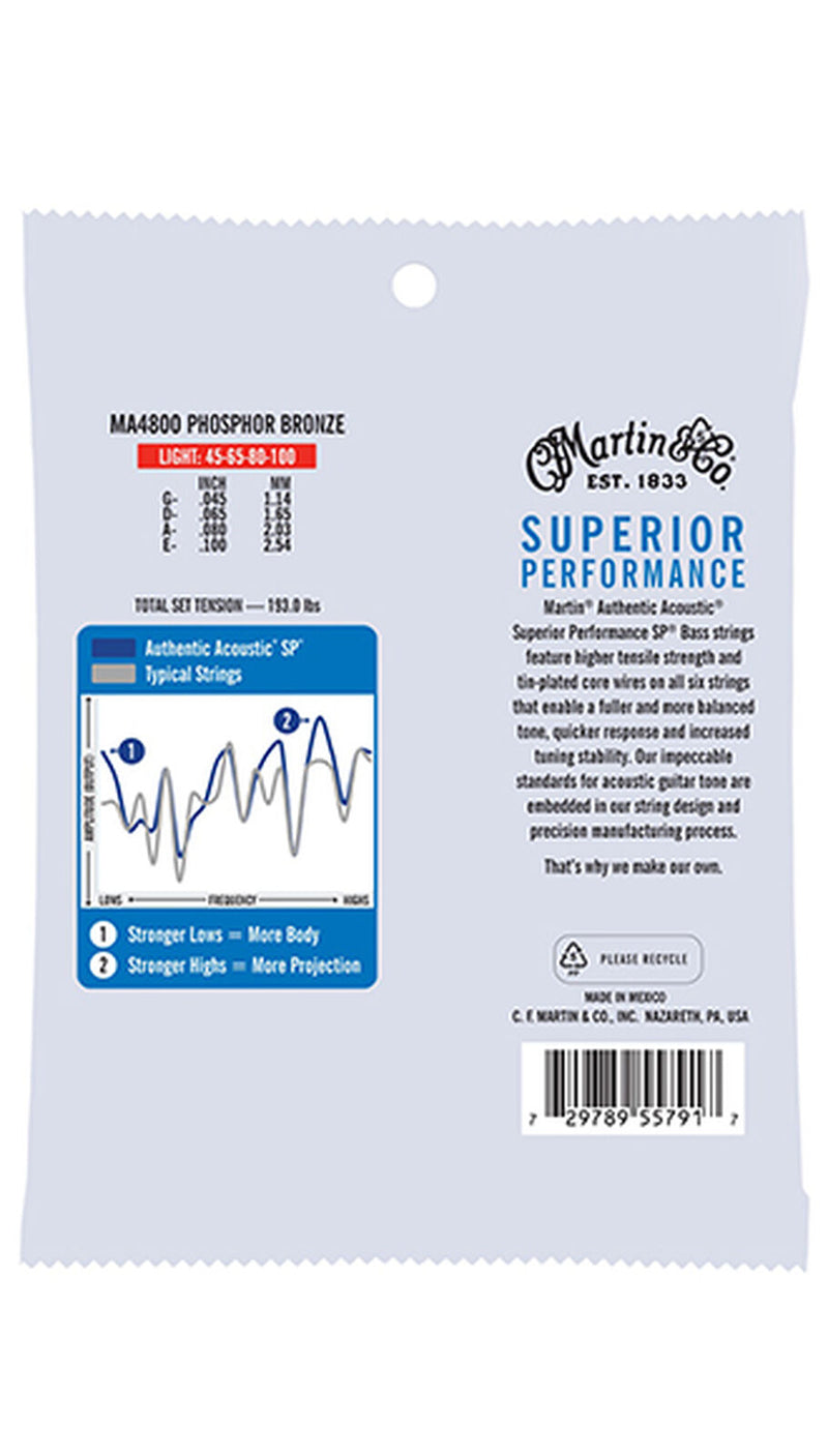 Load image into gallery viewer, Light acoustic bass strings (4 strings) 45-100