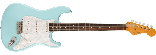 Load image into gallery viewer, Electric guitar, Limited Edition Cory Wong Stratocaster, Rosewood fingerboard - "Daphne Blue", with Deluxe hard case