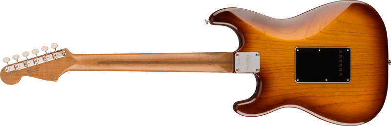 Load image into gallery viewer, Electric guitar, limited edition "Suona Stratocaster® Thinline", ebony fingerboard, "Violin Burst", with hard case