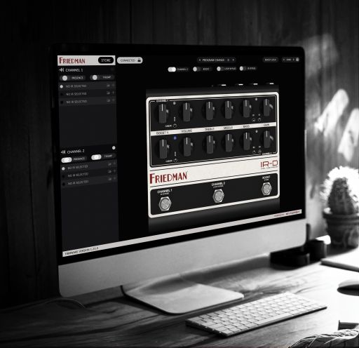 Chargez l'image dans la visionneuse de la galerie, Préamplificateur double canal avec simulateur de cabinets et d’amplificateur numérique "IR-D"