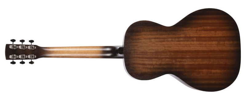 Chargez l'image dans la visionneuse de la galerie, Guitare électro-acoustique "Mahogany Parlor Black Burst A/E"