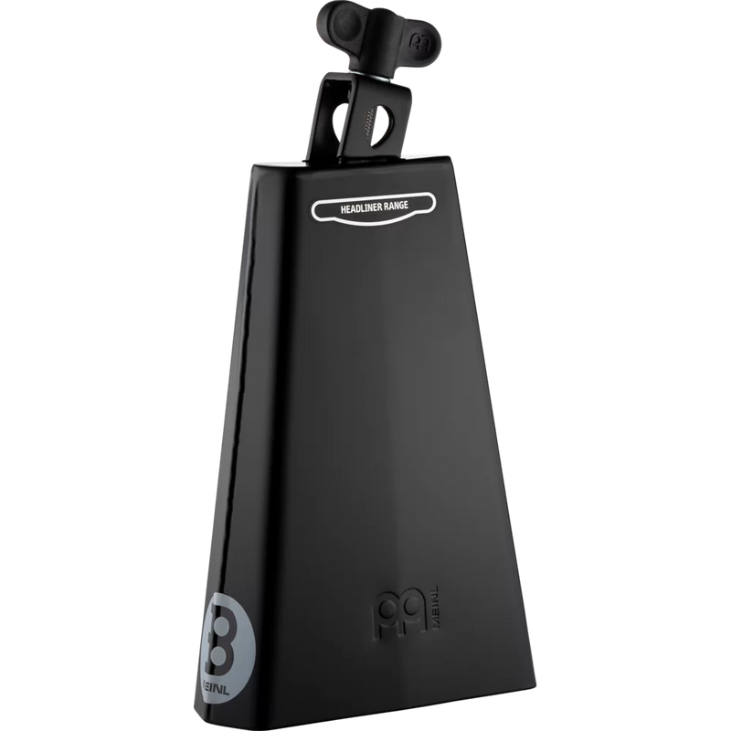 Load image into gallery viewer, MEINL PERCUSSION / HCO2BK / 8" Headliner® Series Cowbell, Black powder coated steel, Timpani Cowbell