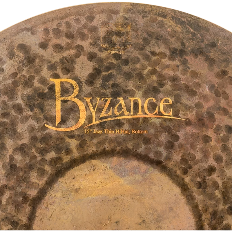 Load image into gallery viewer, MEINL CYMBALS / B15JTH / 15" JAZZ THIN HIHAT BYZANCE JAZZ