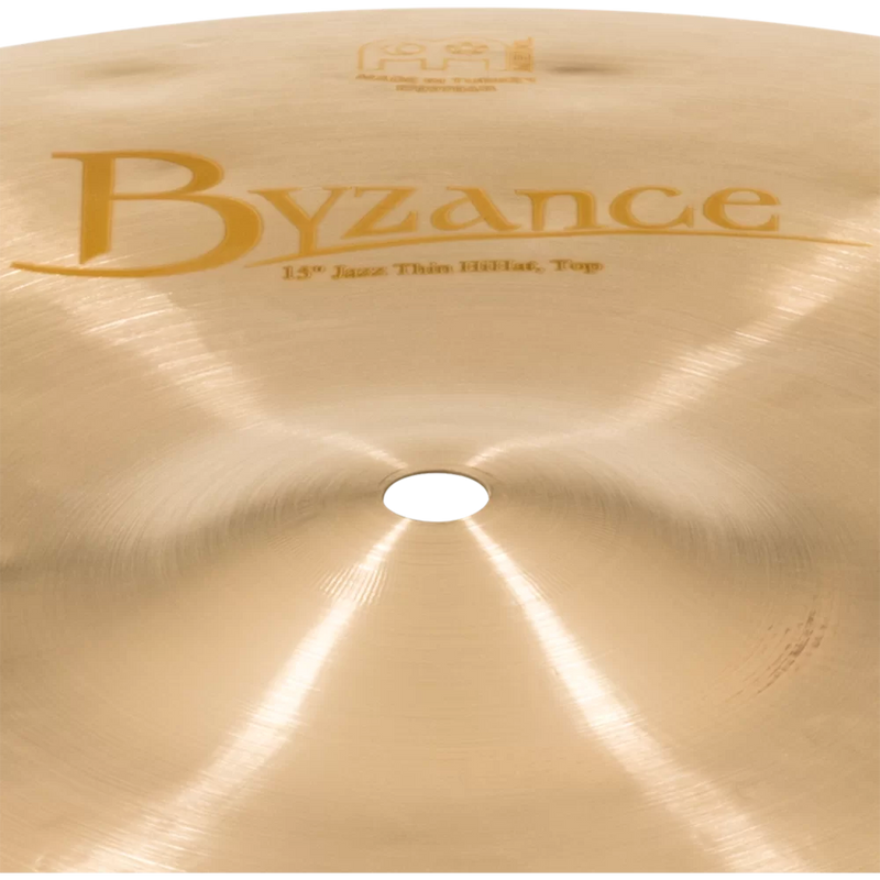 Load image into gallery viewer, MEINL CYMBALS / B15JTH / 15" JAZZ THIN HIHAT BYZANCE JAZZ