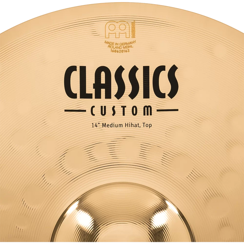 Load image into gallery viewer, MEINL CYMBALS / CC14MH-B / Meinl 14" Classics Custom Brilliant Medium Hihat