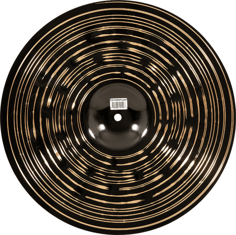Load image into gallery viewer, MEINL CYMBALS / CC16DAH / 16” Classics Custom Dark Hihats