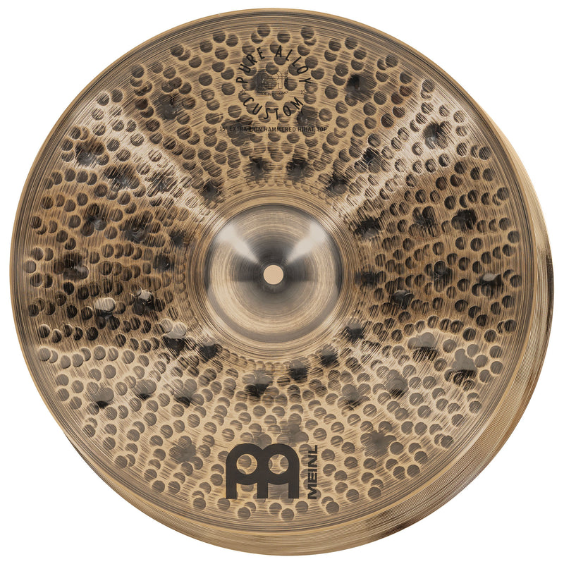 Load image into gallery viewer, MEINL CYMBALS / PAC15ETHH / 15” Extra fine hammered hi-hat