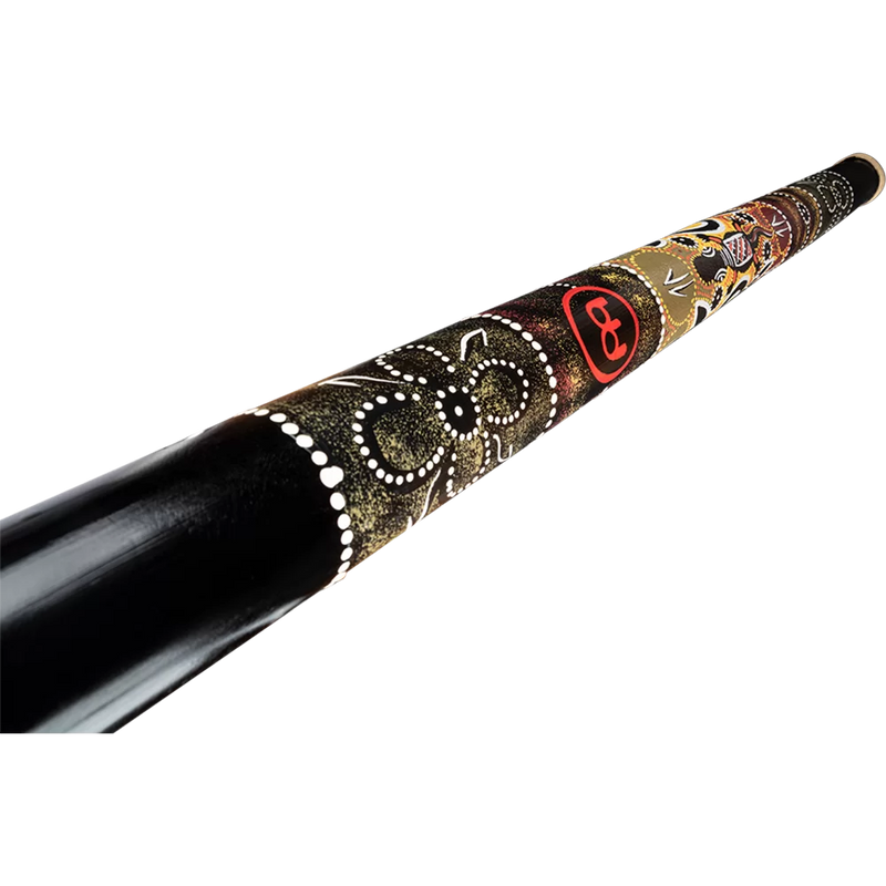 Load image into gallery viewer, Bâton de pluie en bois de 39 po, noir