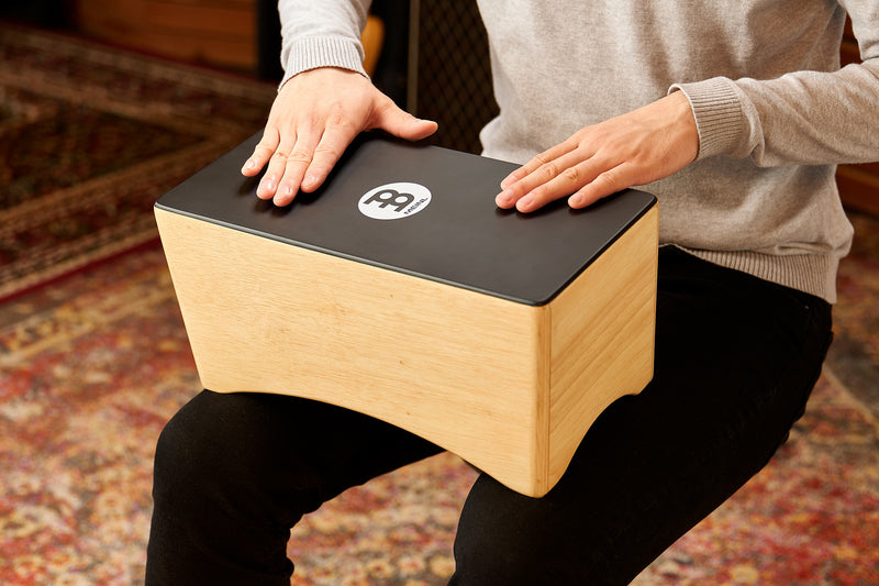 Chargez l'image dans la visionneuse de la galerie, MEINL PERCUSSION / BCA2NT/EBK-M / Cajon Bongo / caisse claire - Naturel