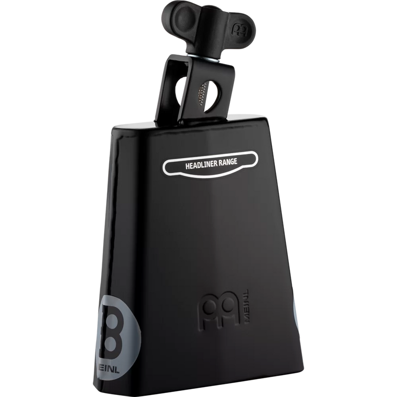 Load image into gallery viewer, MEINL PERCUSSION / HCO4BK / 5" Headliner® Series Cowbell, Black powder coated steel, Cha Cha Cowbell