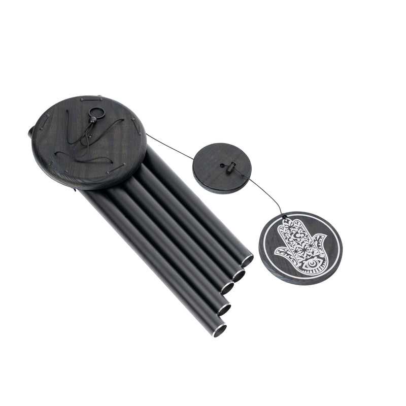 Chargez l'image dans la visionneuse de la galerie, MEINL SONIC ENERGY / HMC36BK / Carillon de méditation Hamsa, 36" / 90 cm, 432 Hz, Noir