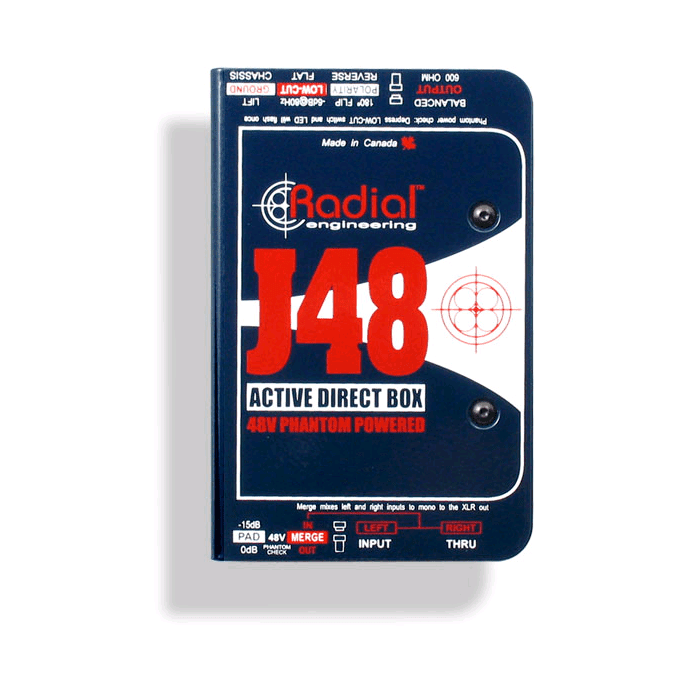 Load image into gallery viewer, Active direct box with phantom power