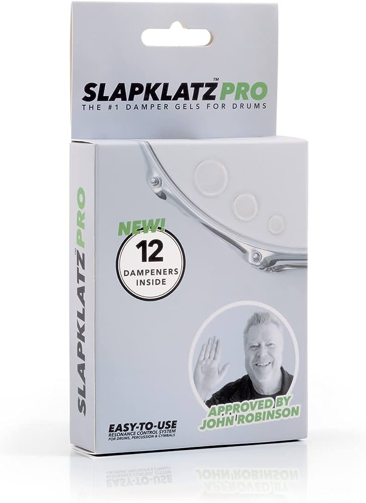 Load image into gallery viewer, SLAPKLATZ / SLAP-PRO-CL / Pro set of 12 gel mutes (2 large, 4 medium, 6 small), clear finish