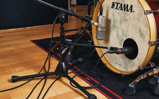 Load image into gallery viewer, TAMA / MSCA734BK / Telescopic microphone arm with clamp