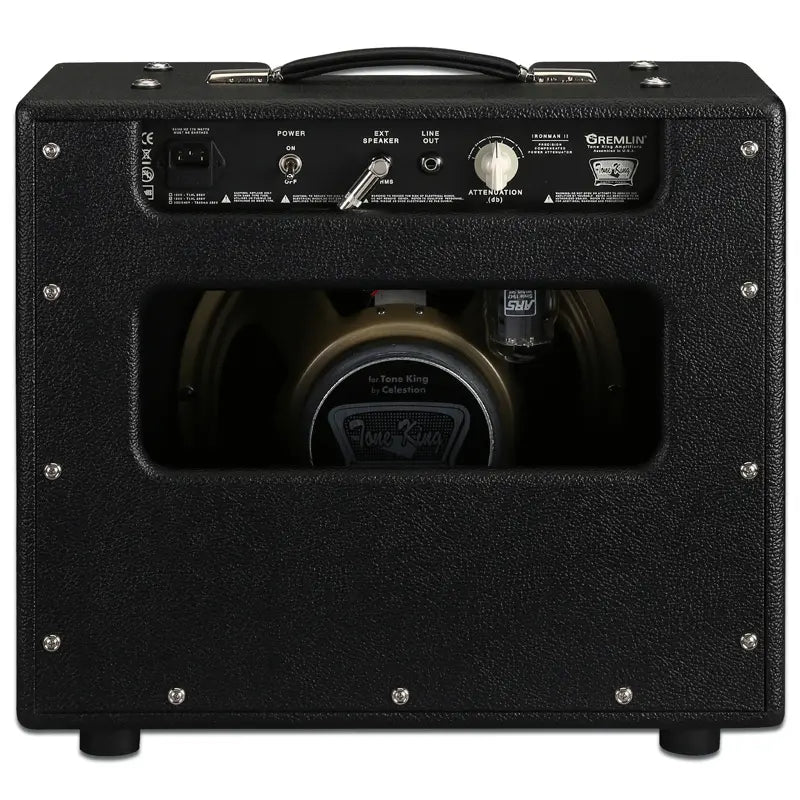 Chargez l'image dans la visionneuse de la galerie, Amplificateur de guitare "GREMLIN COMBO- BLACK" 1x12 5W