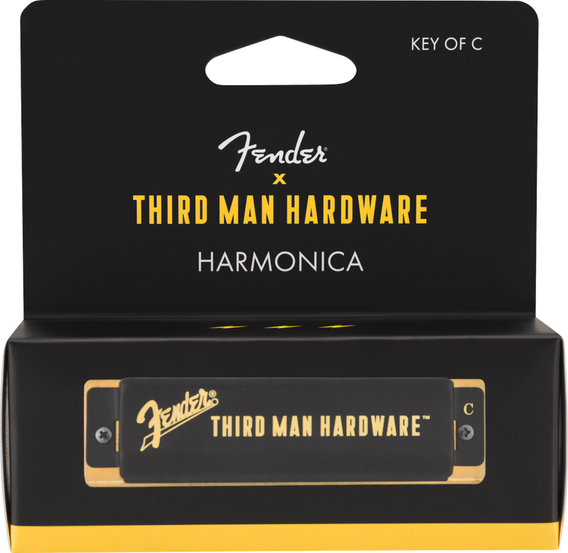 Chargez l'image dans la visionneuse de la galerie, Harmonica "Third Man" X Fender, noir (C)