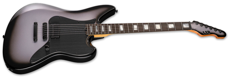 Chargez l'image dans la visionneuse de la galerie, Guitare de la série Signature JD-1 (Joe Duplantier)-Rayon de Soleil Argenté, avec étui rigide Deluxe