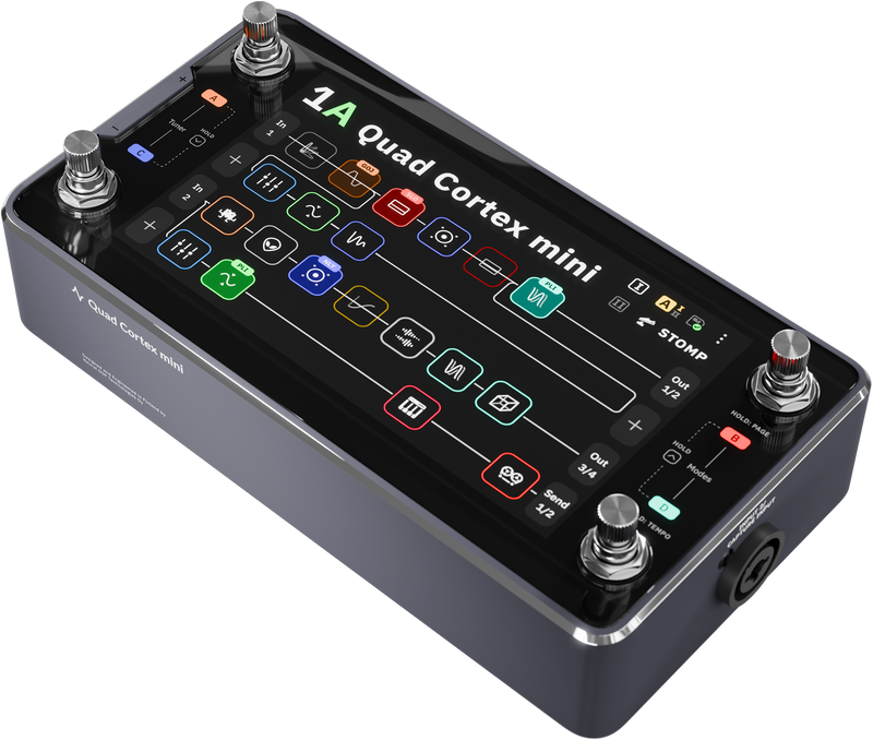 Chargez l'image dans la visionneuse de la galerie, Processeur de modélisation et d'effets Quad Cortex Mini