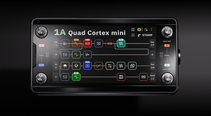 Chargez l'image dans la visionneuse de la galerie, Processeur de modélisation et d'effets Quad Cortex Mini