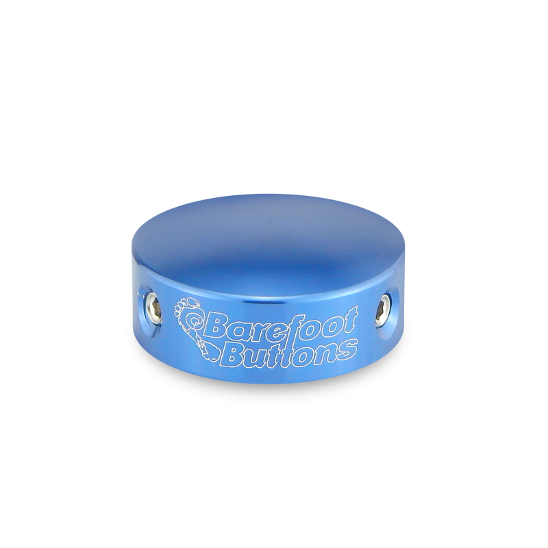 Load image into gallery viewer, Bouton pour pédale d'effet V1 standard bleu