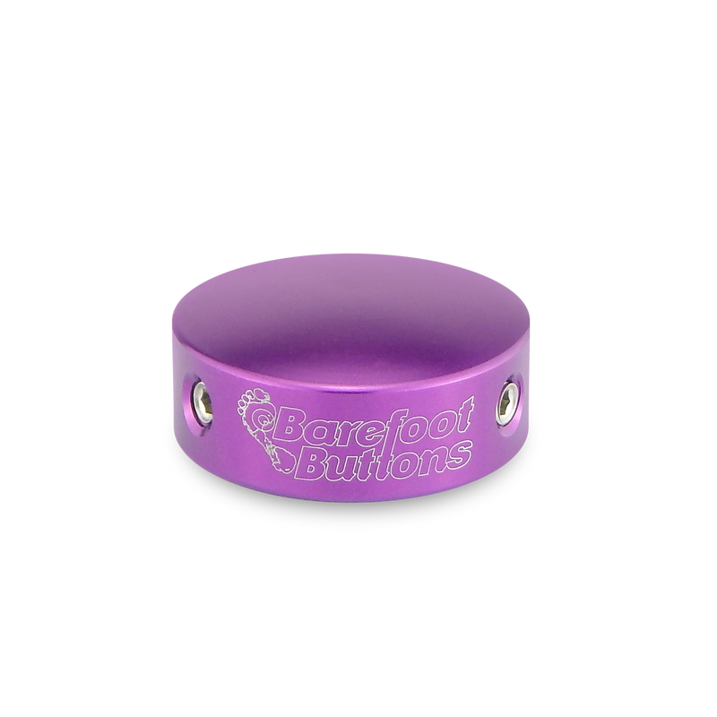 Load image into gallery viewer, Bouton pour pédale d'effet V1 standard violet