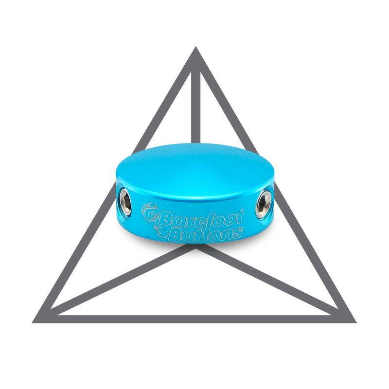 Chargez l'image dans la visionneuse de la galerie, Bouton pour pédale d'effet V1 mini bleu