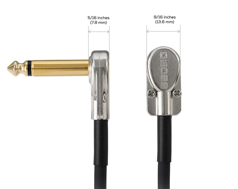 Chargez l'image dans la visionneuse de la galerie, Câble de patch coudé de 10 cm pour pédale d’effet