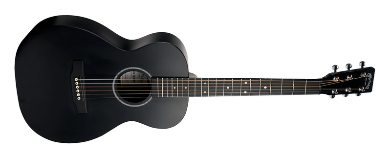 Load image into gallery viewer, 0X1-HPL Guitare de la série x, modèle Concert noir mât, édition limitée avec étui souple