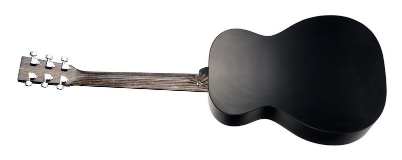 Load image into gallery viewer, 0X1-HPL Guitare de la série x, modèle Concert noir mât, édition limitée avec étui souple