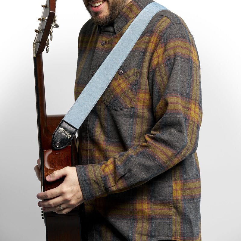 Load image into gallery viewer, Courroie Éco-responsable fabriquée à partir de “Seawool-” Sergé Océan