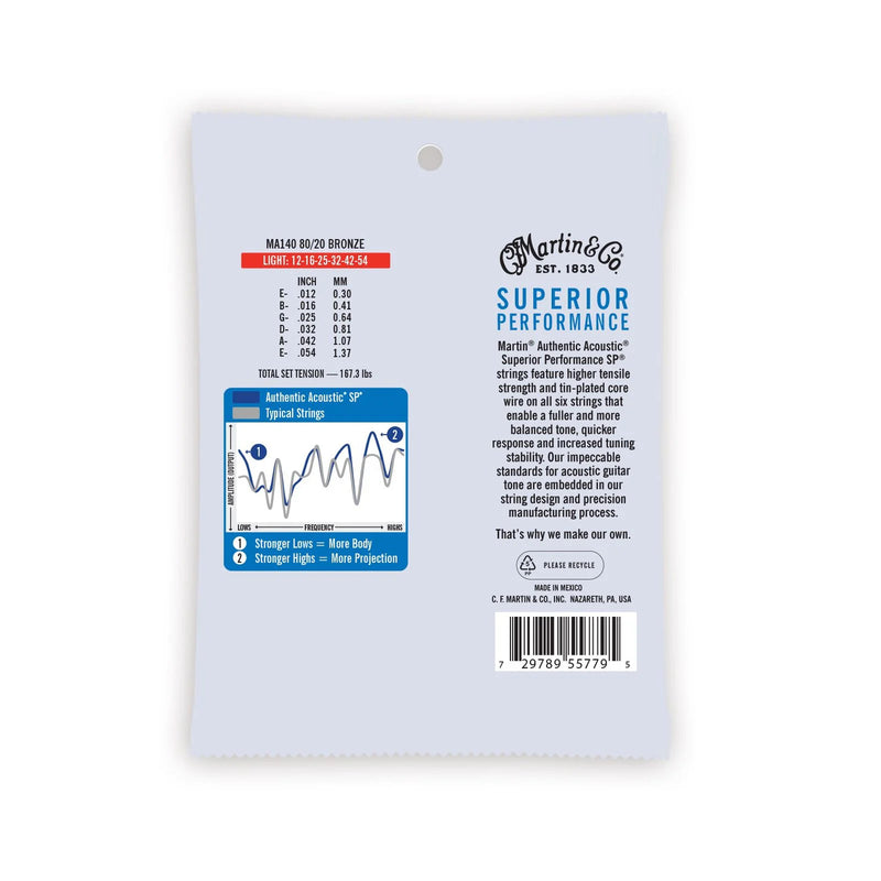 Load image into gallery viewer, Authentic Acoustic SP 80/20 Bronze - 12-54 Cordes légères