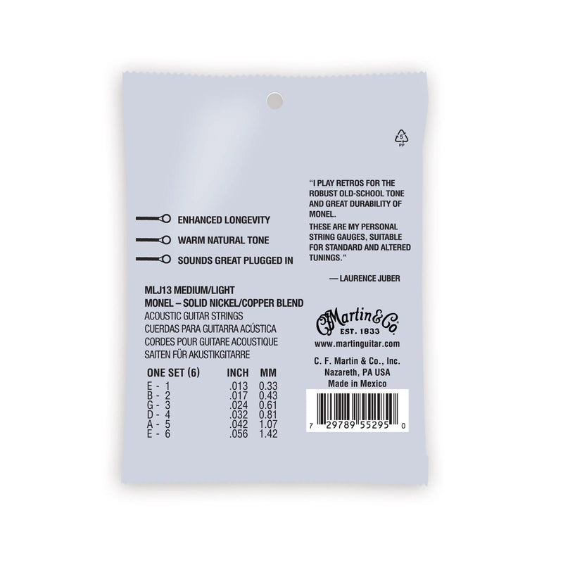 Load image into gallery viewer, cordes acoustiques Retro Laurence Juber Signature-Moyen/Léger 13-56