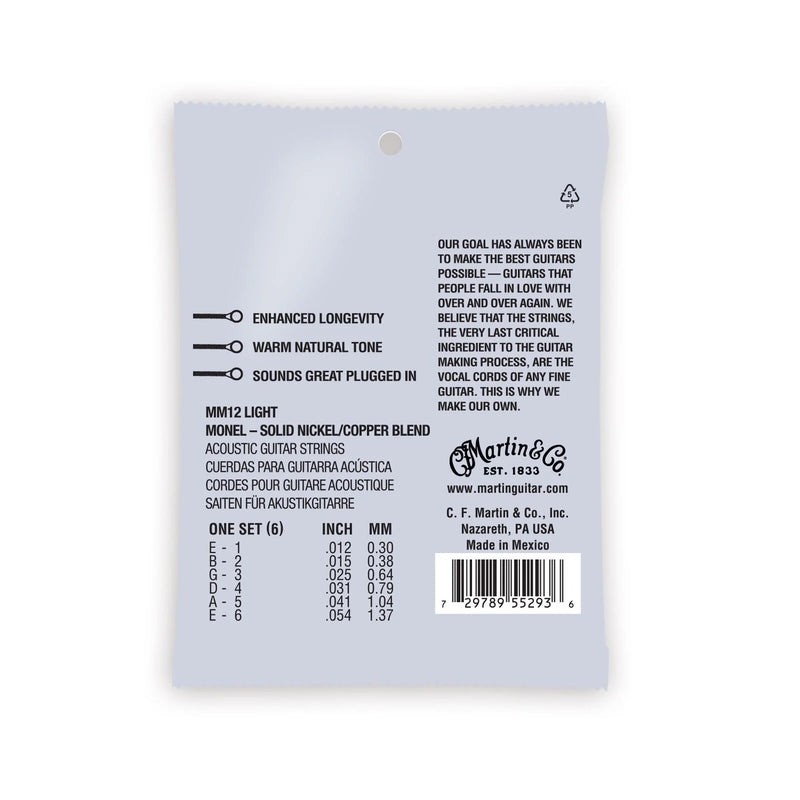 Load image into gallery viewer, Corde de guitare acoustique Retro Light 12 Nickel