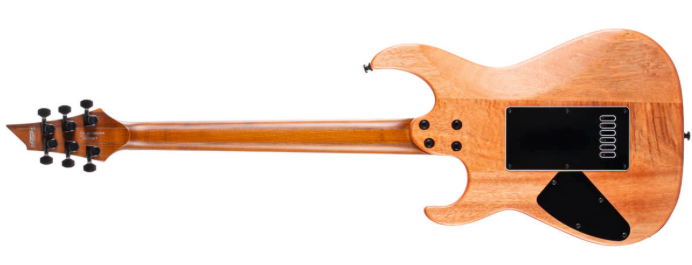 Chargez l'image dans la visionneuse de la galerie, Guitare électrique KX700 Evertune avec étui - Noir à pores ouverts