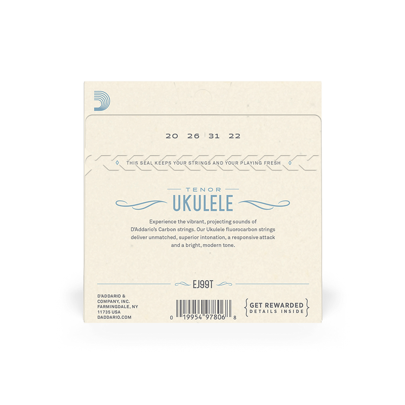 Chargez l'image dans la visionneuse de la galerie, Cordes de ukulélé tenor D’Addario EJ99T