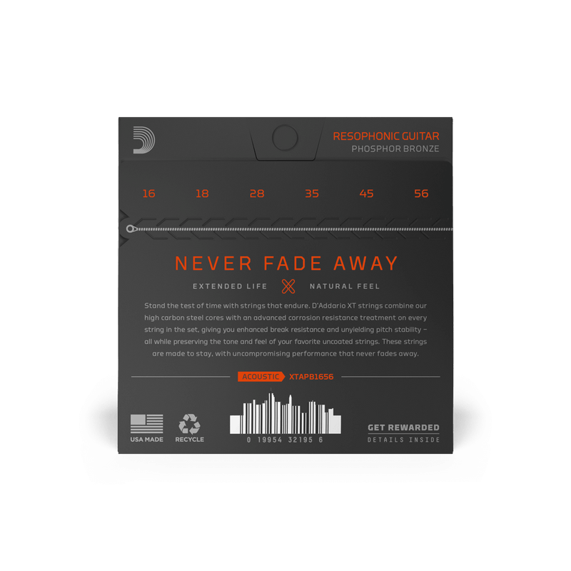 Chargez l'image dans la visionneuse de la galerie, Cordes XT en bronze phosphoreux pour guitare acoustique, calibre 16-56