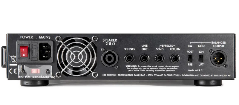 Chargez l'image dans la visionneuse de la galerie, Tête d'ampli de basse RD502 Reidmar 500W