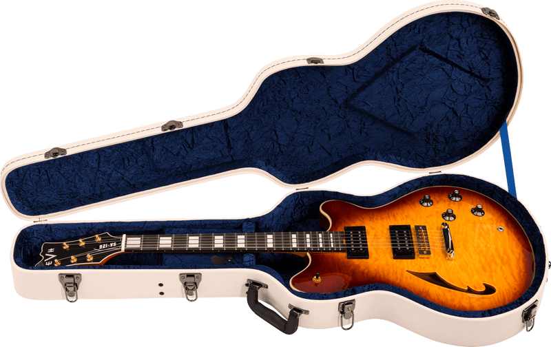 Chargez l'image dans la visionneuse de la galerie, SA-126 Special, QM, Tobacco Sunburst, avec étui rigide Ivoire