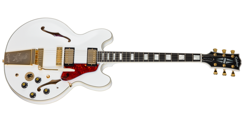 Chargez l'image dans la visionneuse de la galerie, Epiphone Inspired by Gibson Custom Alex Lifeson 1976 ES-355 Reissue - Core avec étui rigide