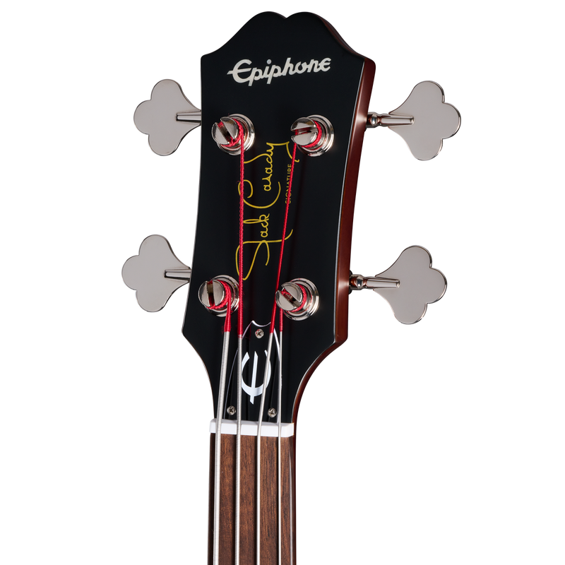 Chargez l'image dans la visionneuse de la galerie, Jack Casady Basse Fretless, Vieilli Royal Tan avec étui souple