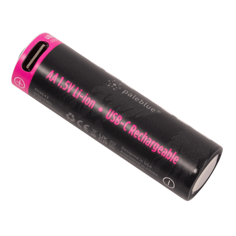 Load image into gallery viewer, USB-C rechargeable AA batteries