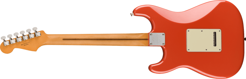 Load image into gallery viewer, PLAYER PLUS STRATOCASTER® HSS Touche en Érable, fini Rouge Fiesta avec étui souple Deluxe